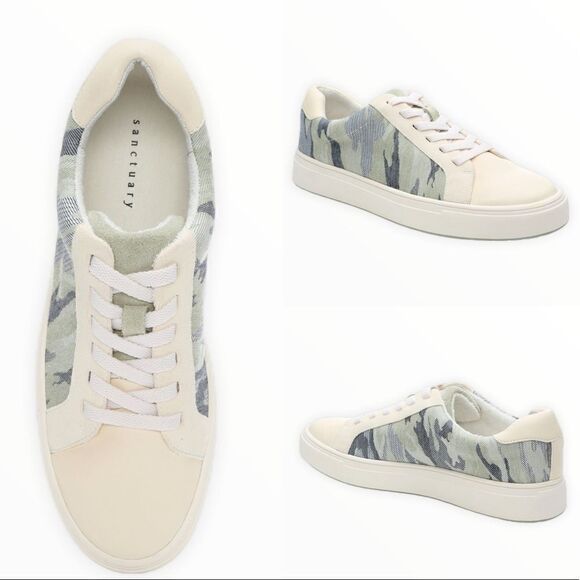 SANCTUARY Daytripper Camo Print Lace-Up Sneakers - Picture 2 of 14